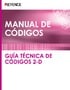 MANUAL DE CÓDIGOS [GUÍA TÉCNICA DE CÓDIGOS 2-D]