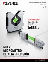 Serie LS-9000 Micrómetro digital de ultra alta velocidad y alta precisión Catálogo