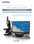 Serie VHX-5000 Microscopio digital Guía rápida