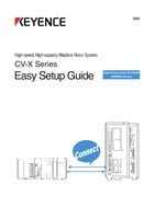 CV-X Series Easy Setup Guide Control/Communication EtherNet/IP (OMRON CJ Series) (English)