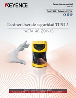 Serie SZ Escáner láser de seguridad Catálogo