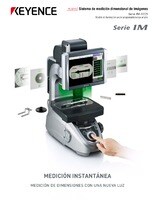 Serie IM-6000 Sistema de medición dimensional de imagen Modelo de iluminación anular programable/campo amplio Catálogo