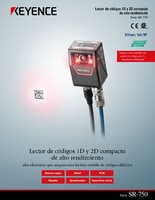 Serie SR-750 Lector de códigos 2D compacto Catálogo