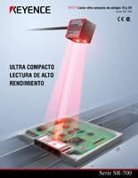 Serie SR-700 Lector de códigos ultra compacto Catálogo