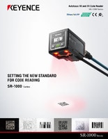 Serie SR-1000 Lector de códigos con enfoque automático Catálogo