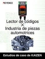 Lector de códigos × Industria de piezas automotrices Estudios de caso de KAIZEN
