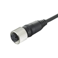 OP-85504 - Cable conector M12 recto de 5 m de PVC