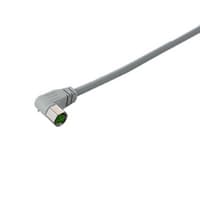 OP-87400 - Cable conector M8 en forma de L de 2 m de PUR