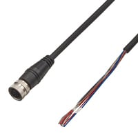 GS-P8C3 - Cables para modelos con tipo de conector M12 Estándar Tipo estándar (8 pines) 3 m