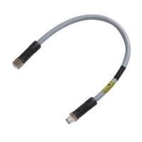 OP-88786 - M12, código L, macho / M12, código L, hembra Cable de alimentación 2 m