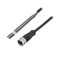 OP-88894 - Cable trenzado estándar M12 Recto 5 m PVC