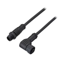 OP-88995 - Cable de conexión FR M12 hembra de 8 polos-M12 macho de 5 polos PVC resistente a químicos 5 m