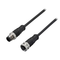 OP-88906 - Cable de extensión aislado de pantalla M12 Recto - M12 Recto 5 m PVC