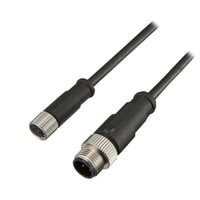 OP-89134 - Cable M8 de 3 pines para conector de modelos autocontenidos / Cable para conector de relé amplificador Resistente al aceite 2 m