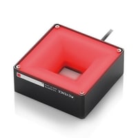 CA-DQR7M - Luz de multiángulo cuadrado roja 70-70