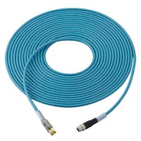 OP-88664 - Cable Ethernet (M12 con codificación X de 8 pines) compatible con NFPA79 2 m