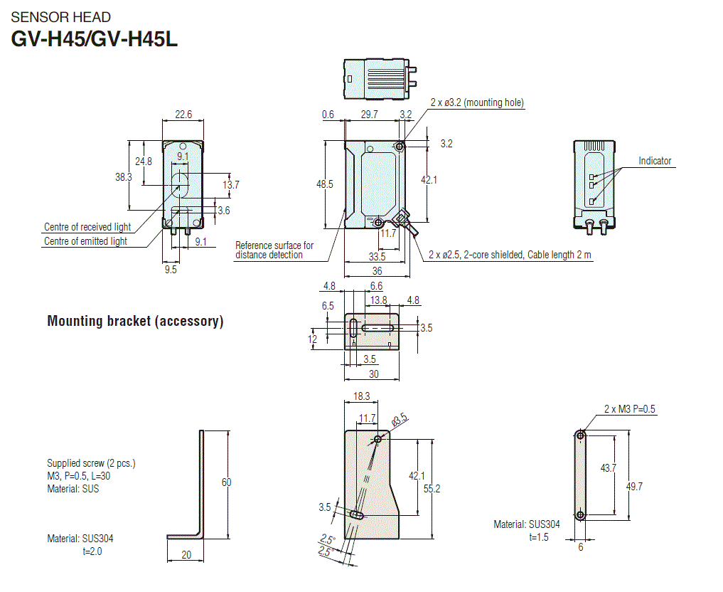 GV-H45_01 Dimension